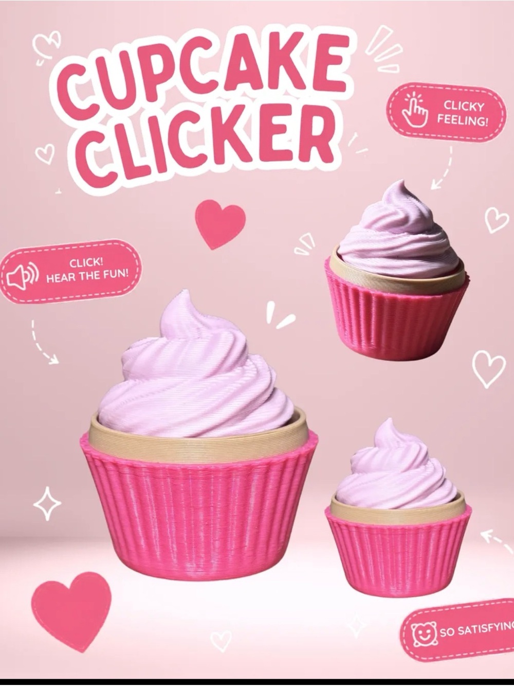 Cupcake Fidget Clicker